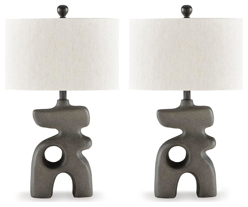 Danacy Lamp Set - Holmwood's Furniture & Design Center (Somersworth, NH)