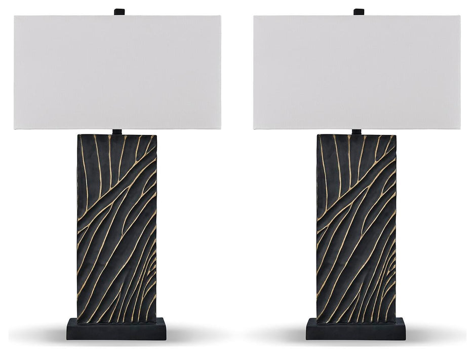 Bartlen Lamp Set - Holmwood's Furniture & Design Center (Somersworth, NH)