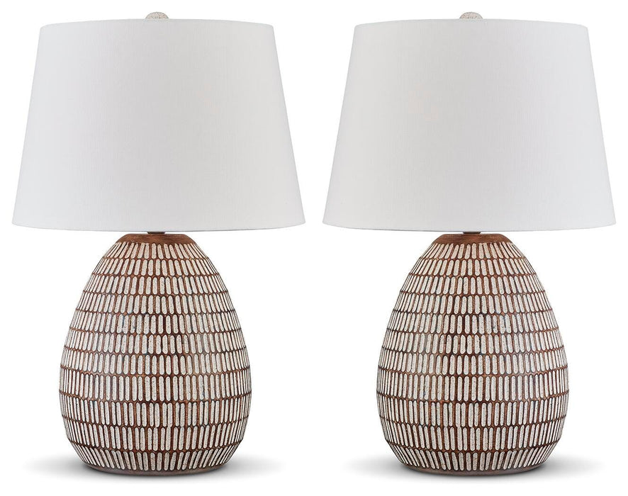 Darrich Lamp Set - Holmwood's Furniture & Design Center (Somersworth, NH)