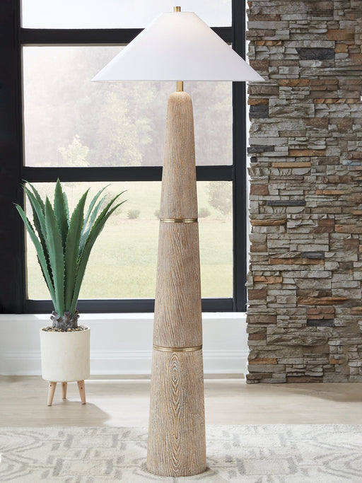 Gasparleigh Floor Lamp - Holmwood's Furniture & Design Center (Somersworth, NH)