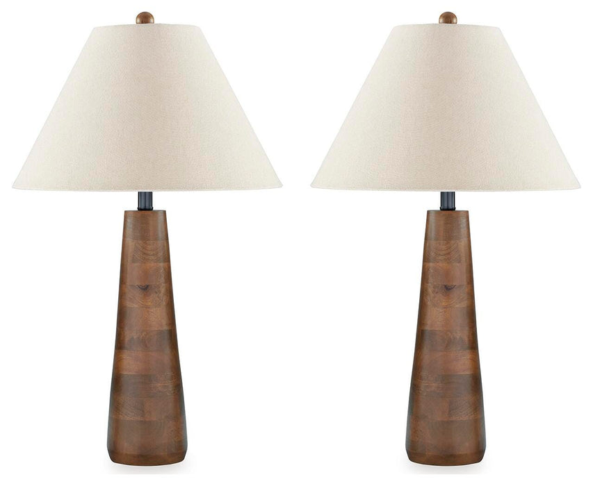 Danset Lamp Set - Holmwood's Furniture & Design Center (Somersworth, NH)