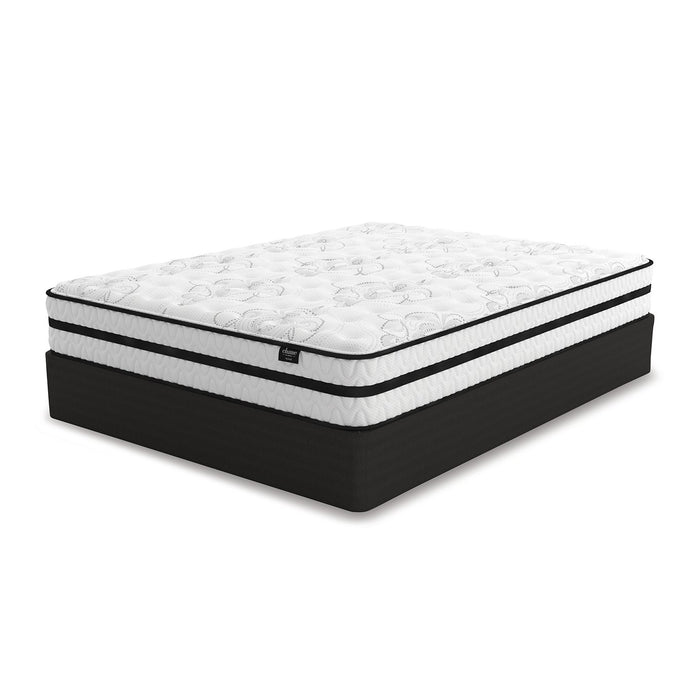 Chime 10 Inch Hybrid 10 Inch Mattress and Pillow - Holmwood's Furniture & Design Center (Somersworth, NH)