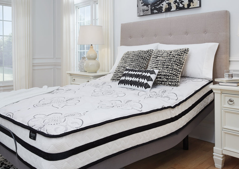 Chime 10 Inch Hybrid 10 Inch Mattress and Pillow - Holmwood's Furniture & Design Center (Somersworth, NH)