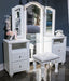 Kozlani Vanity with Mirror - Holmwood's Furniture & Design Center (Somersworth, NH)