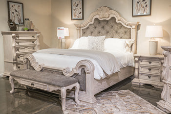 Bruchandi Upholstered Bed - Holmwood's Furniture & Design Center (Somersworth, NH)