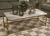 Manor Stone Coffee Table - Holmwood's Furniture & Design Center (Somersworth, NH)