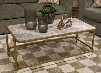 Manor Stone Coffee Table - Holmwood's Furniture & Design Center (Somersworth, NH)
