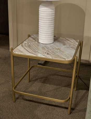 Manor Stone End Table - Holmwood's Furniture & Design Center (Somersworth, NH)