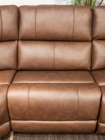 Bleckley Power Sectional Reclining Sofa - Holmwood's Furniture & Design Center (Somersworth, NH)
