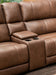 Bleckley Power Reclining Sectional Loveseat with Console - Holmwood's Furniture & Design Center (Somersworth, NH)