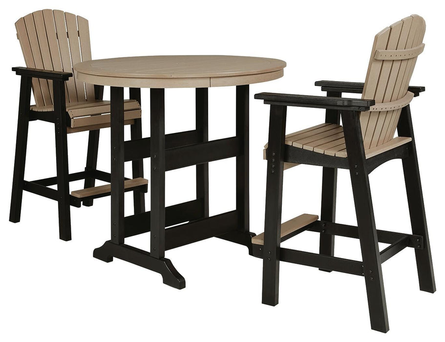 Fairen Trail Outdoor Dining Set - Holmwood's Furniture & Design Center (Somersworth, NH)