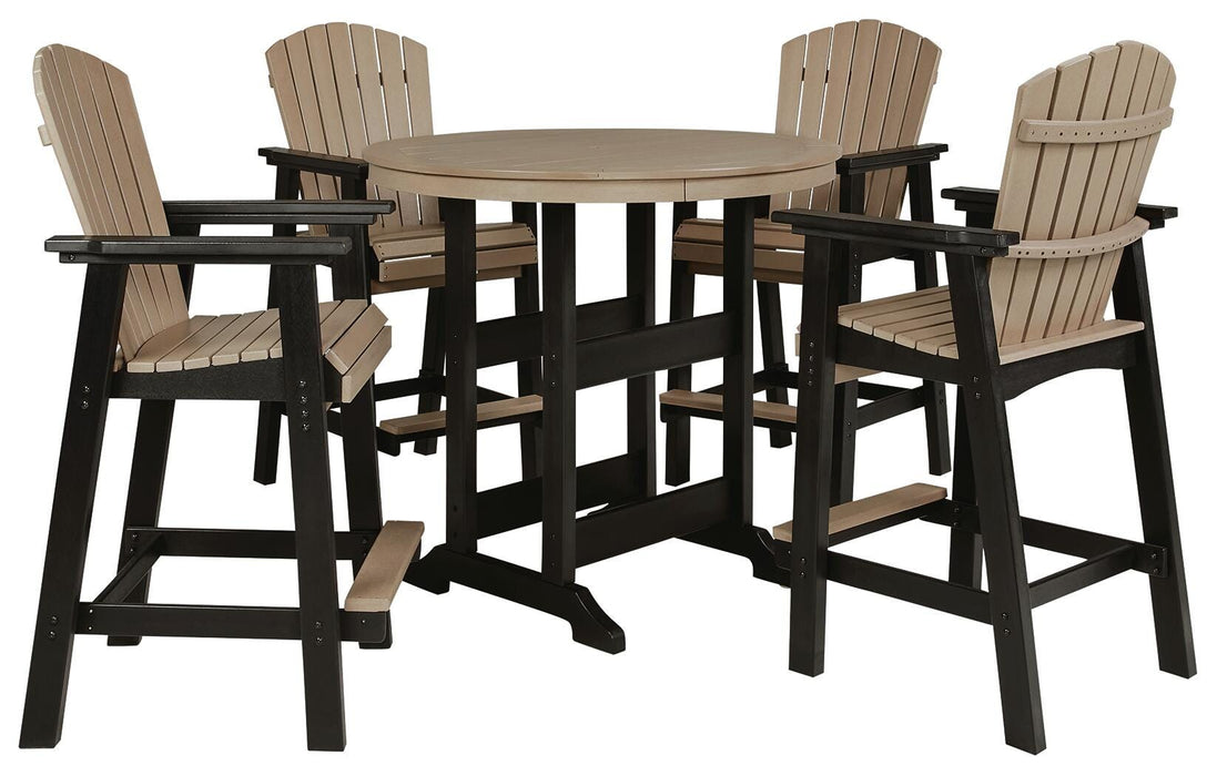 Fairen Trail Outdoor Dining Set - Holmwood's Furniture & Design Center (Somersworth, NH)