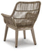 Beach Front Arm Chair with Cushion (Set of 2) - Holmwood's Furniture & Design Center (Somersworth, NH)