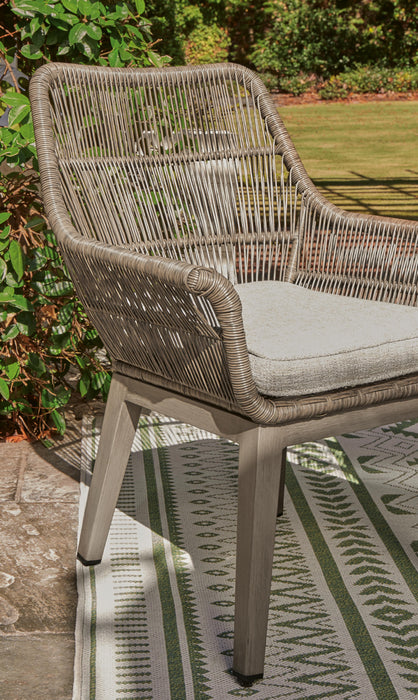 Beach Front Arm Chair with Cushion (Set of 2) - Holmwood's Furniture & Design Center (Somersworth, NH)