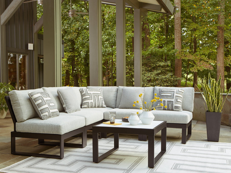 Beachloft Outdoor Sectional - Holmwood's Furniture & Design Center (Somersworth, NH)