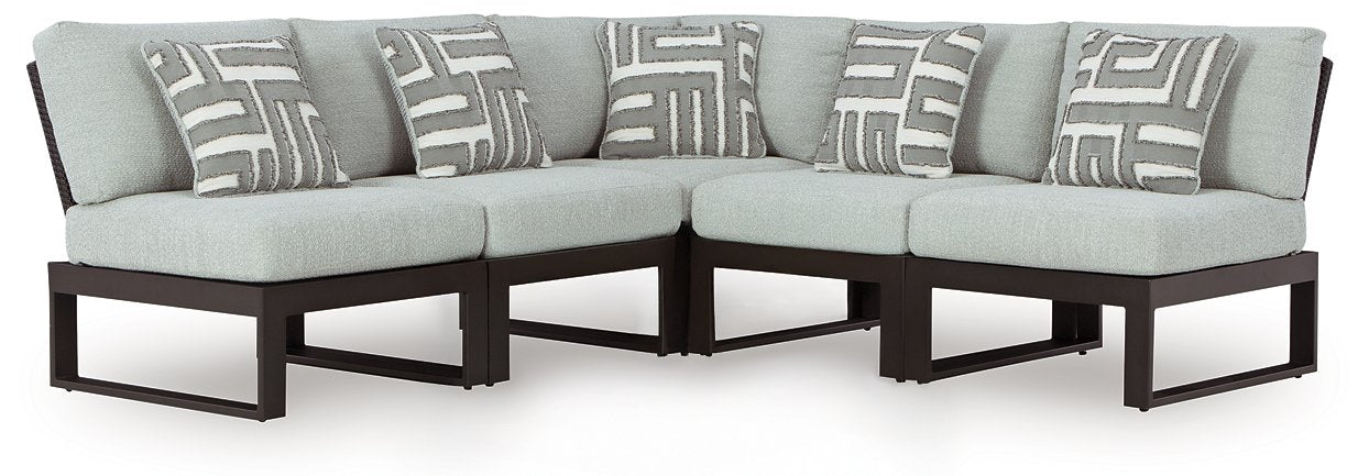 Beachloft Outdoor Sectional - Holmwood's Furniture & Design Center (Somersworth, NH)