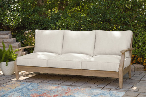 Carter Hall Outdoor Sofa with Cushion - Holmwood's Furniture & Design Center (Somersworth, NH)
