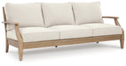 Carter Hall Outdoor Sofa with Cushion - Holmwood's Furniture & Design Center (Somersworth, NH)