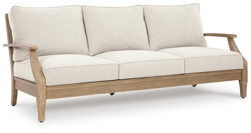 Carter Hall Outdoor Sofa with Cushion - Holmwood's Furniture & Design Center (Somersworth, NH)