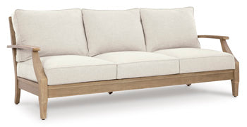 Carter Hall Outdoor Sofa with Cushion - Holmwood's Furniture & Design Center (Somersworth, NH)
