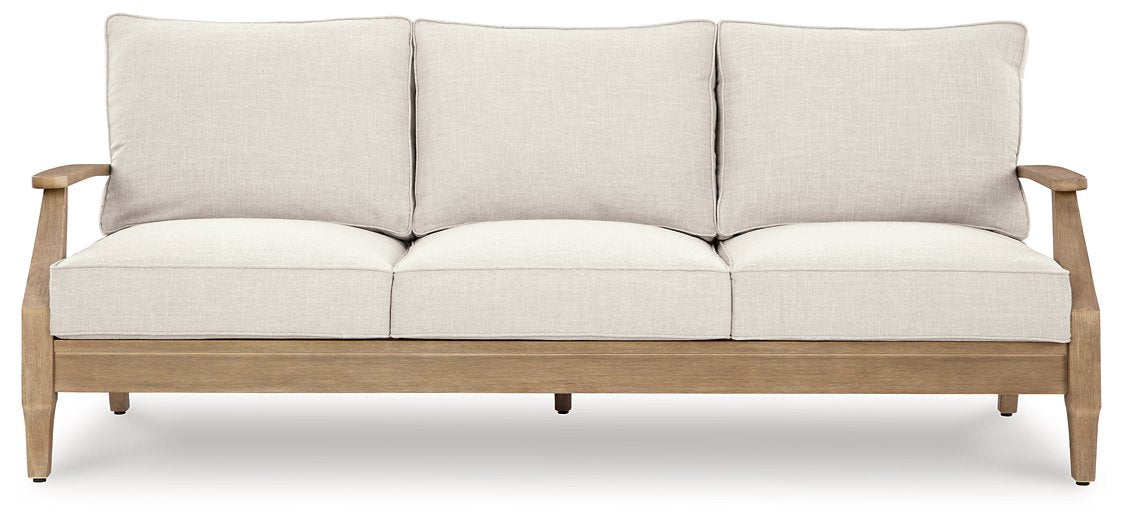 Carter Hall Outdoor Sofa with Cushion - Holmwood's Furniture & Design Center (Somersworth, NH)