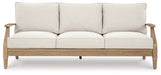 Carter Hall Outdoor Sofa with Cushion - Holmwood's Furniture & Design Center (Somersworth, NH)