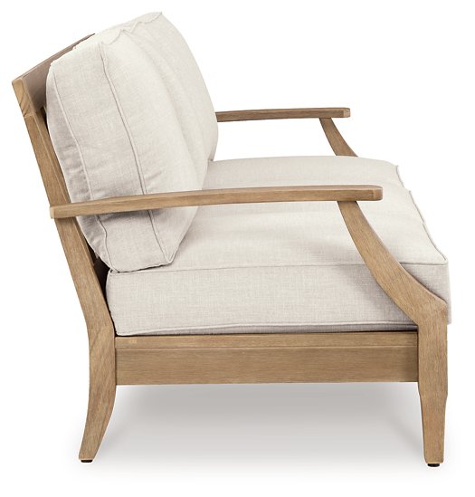 Carter Hall Outdoor Sofa with Cushion - Holmwood's Furniture & Design Center (Somersworth, NH)