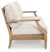 Carter Hall Outdoor Sofa with Cushion - Holmwood's Furniture & Design Center (Somersworth, NH)