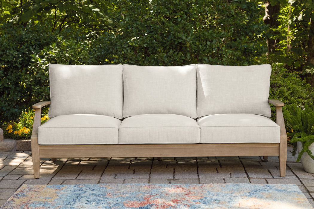 Carter Hall Outdoor Sofa with Cushion - Holmwood's Furniture & Design Center (Somersworth, NH)