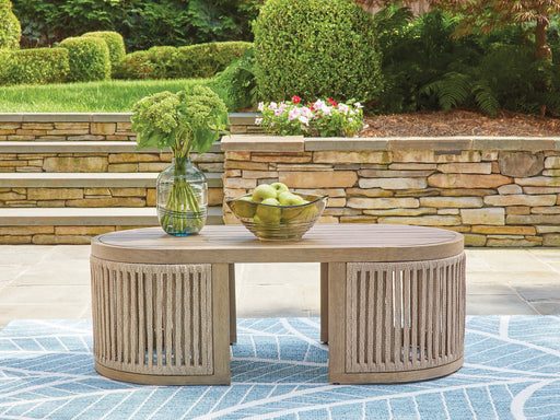 Serena Shores Outdoor Coffee Table - Holmwood's Furniture & Design Center (Somersworth, NH)
