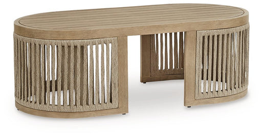 Serena Shores Outdoor Coffee Table - Holmwood's Furniture & Design Center (Somersworth, NH)
