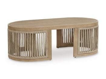 Serena Shores Outdoor Coffee Table - Holmwood's Furniture & Design Center (Somersworth, NH)