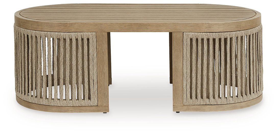 Serena Shores Outdoor Coffee Table - Holmwood's Furniture & Design Center (Somersworth, NH)