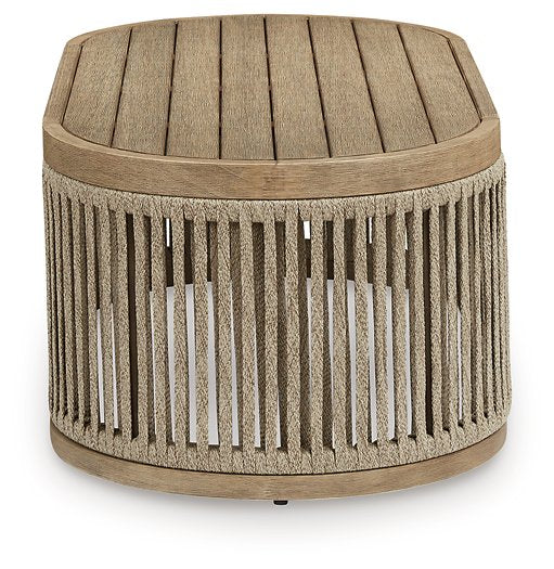 Serena Shores Outdoor Coffee Table - Holmwood's Furniture & Design Center (Somersworth, NH)