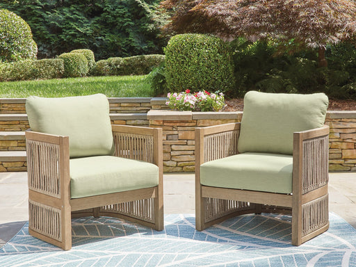Serena Shores Outdoor Lounge Chair (Set of 2) - Holmwood's Furniture & Design Center (Somersworth, NH)