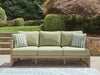Serena Shores Outdoor Sofa with Cushion - Holmwood's Furniture & Design Center (Somersworth, NH)