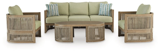 Serena Shores Outdoor Seating Set - Holmwood's Furniture & Design Center (Somersworth, NH)