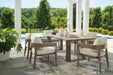 Serene Bay Outdoor Dining Set - Holmwood's Furniture & Design Center (Somersworth, NH)