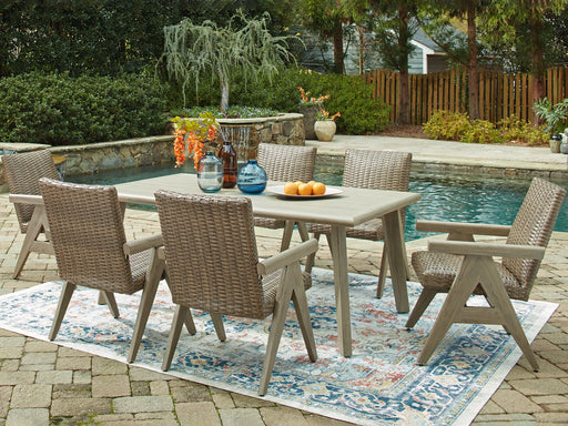 Cliff Trails Outdoor Dining Package - Holmwood's Furniture & Design Center (Somersworth, NH)