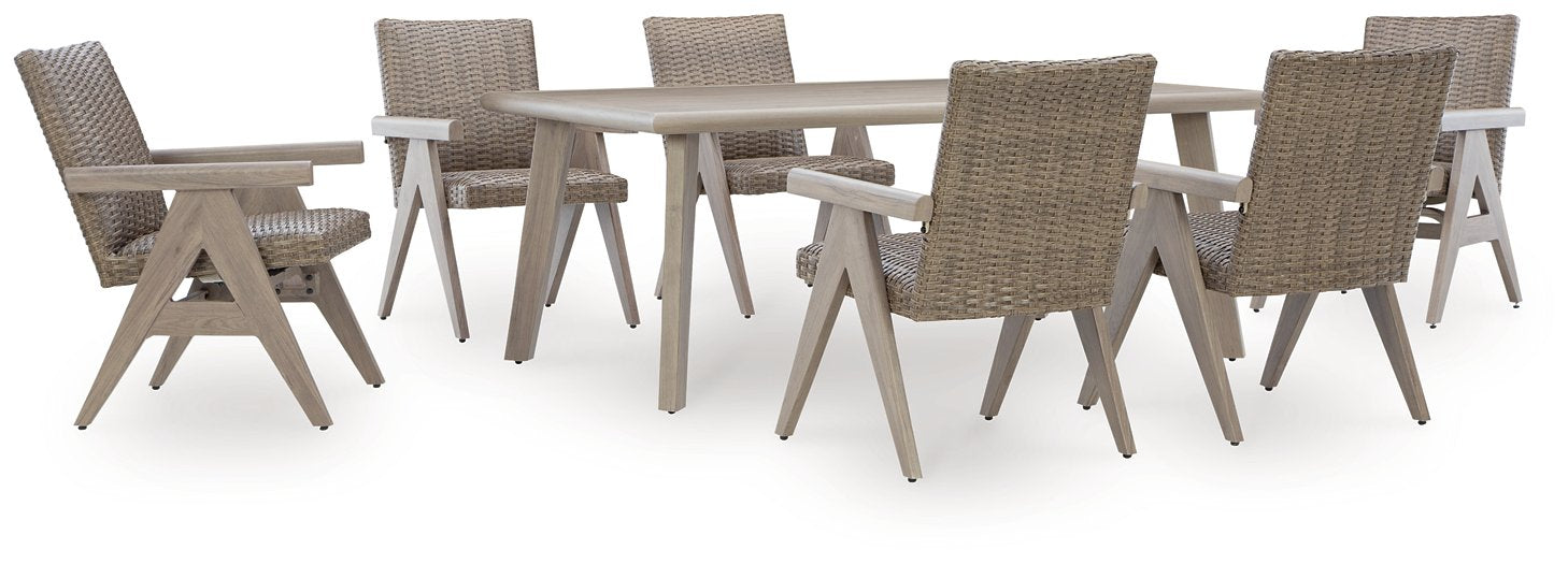 Cliff Trails Outdoor Dining Package - Holmwood's Furniture & Design Center (Somersworth, NH)