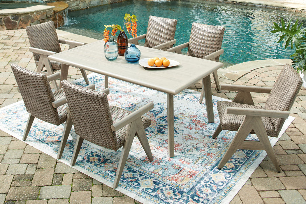 Cliff Trails Outdoor Dining Package - Holmwood's Furniture & Design Center (Somersworth, NH)