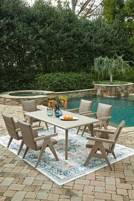 Cliff Trails Outdoor Dining Package - Holmwood's Furniture & Design Center (Somersworth, NH)