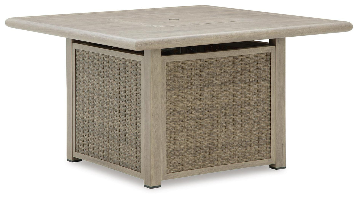 Cliff Trails Fire Pit Table - Holmwood's Furniture & Design Center (Somersworth, NH)