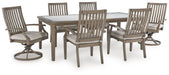 Rainier Ranch Outdoor Dining Package - Holmwood's Furniture & Design Center (Somersworth, NH)