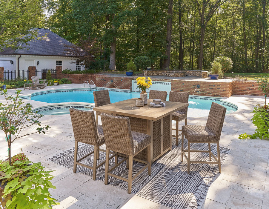 Walton Bridge Outdoor Dining Set - Holmwood's Furniture & Design Center (Somersworth, NH)