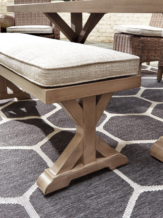 Beachcroft Outdoor Dining Set - Holmwood's Furniture & Design Center (Somersworth, NH)