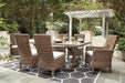Beachcroft Outdoor Dining Set - Holmwood's Furniture & Design Center (Somersworth, NH)
