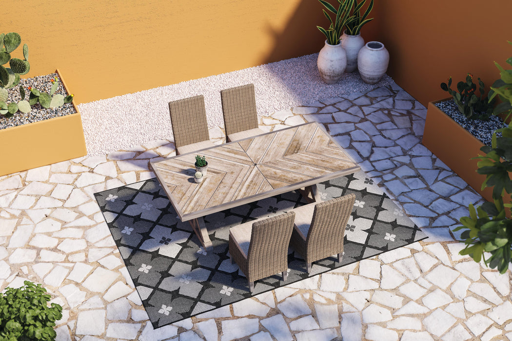 Beachcroft Outdoor Dining Set - Holmwood's Furniture & Design Center (Somersworth, NH)