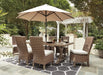 Beachcroft Outdoor Dining Set - Holmwood's Furniture & Design Center (Somersworth, NH)