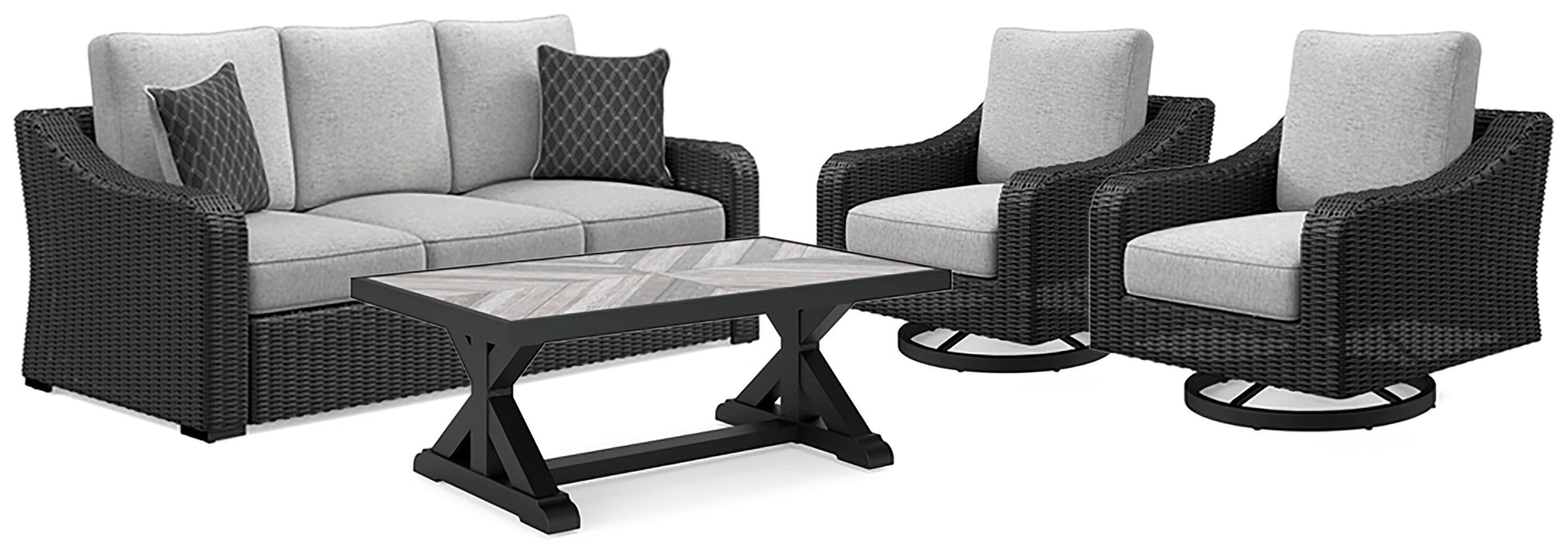 Beachcroft Outdoor Set - Holmwood's Furniture & Design Center (Somersworth, NH)